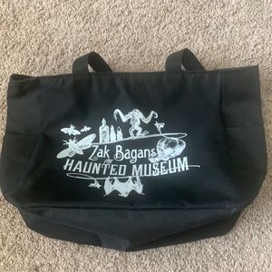 Zak Bagans haunted museum tote bag
